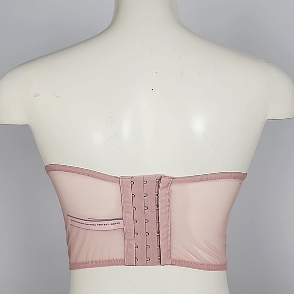 Victoria's Secret Dream Angels Lace Scalloped Bustier Top Rose Gold Size 34C - Picture 7 of 14